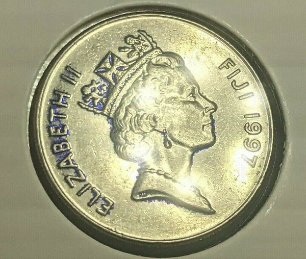 Fiji 1997 10 Cents KM# 52a #396 1B