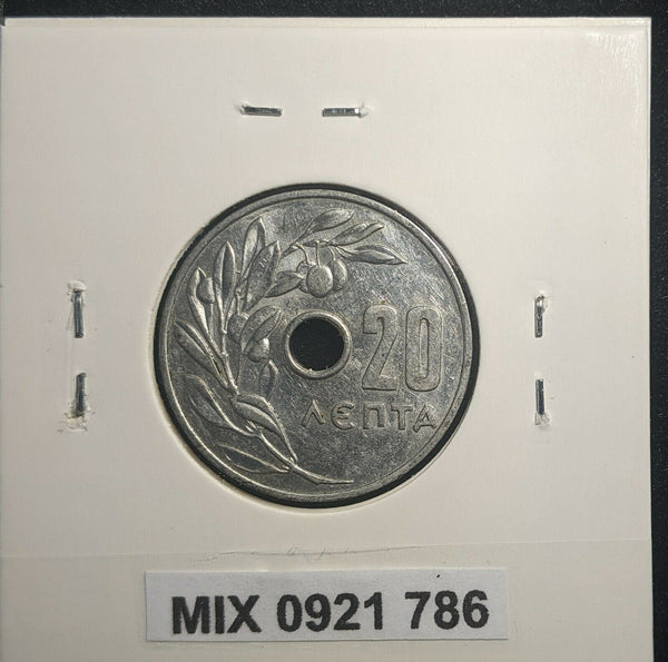 Greece 1964 20 Lepta KM# 79 Scratches #786 1C