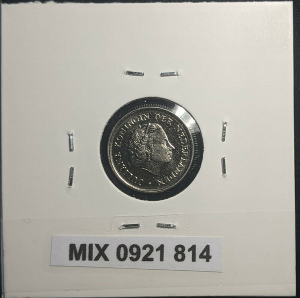 Netherlands 1980 10 Cents KM# 182 Scratches #814 1C