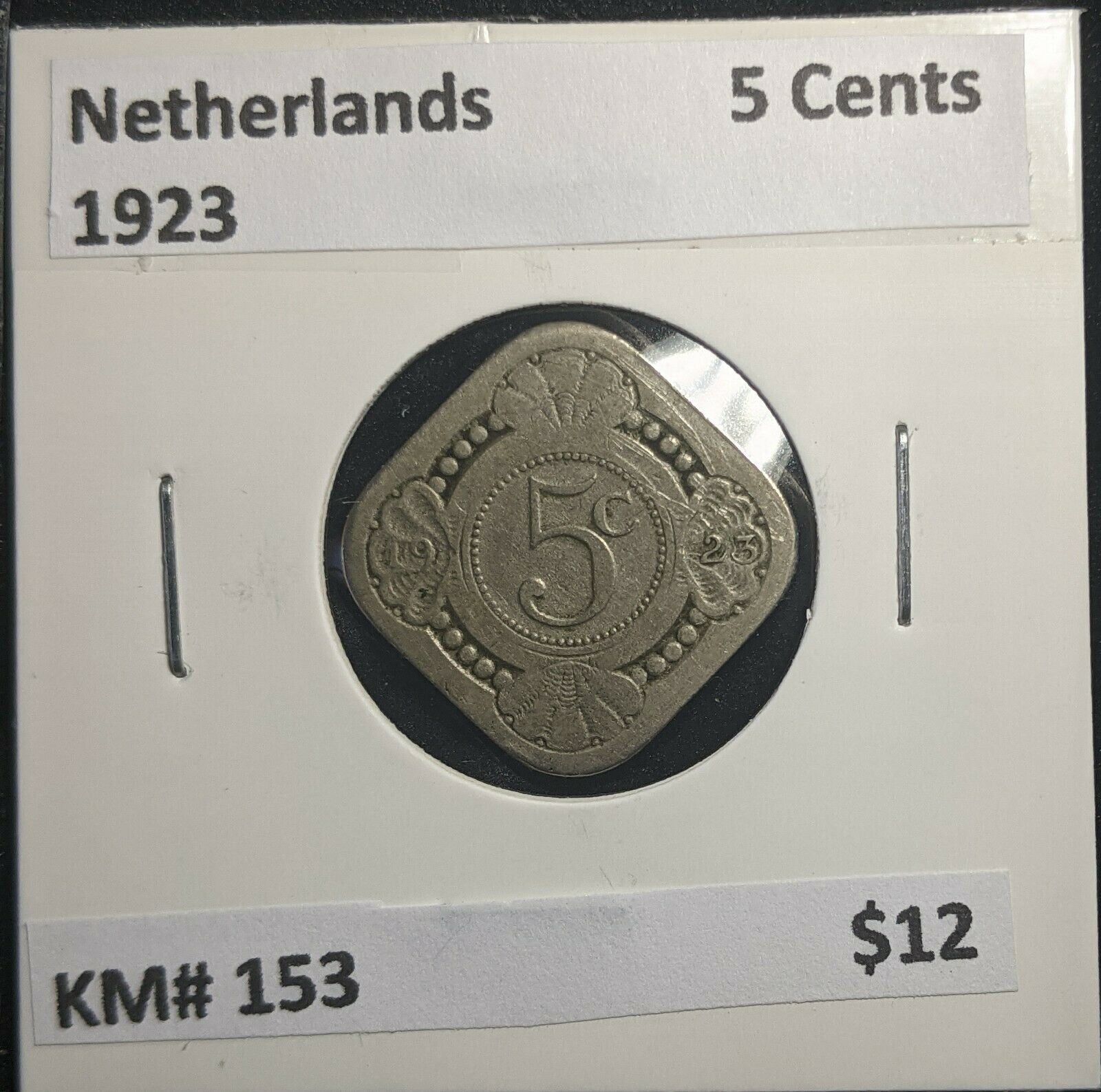 Netherlands 1923 5 Cents KM# 153 #822 1C