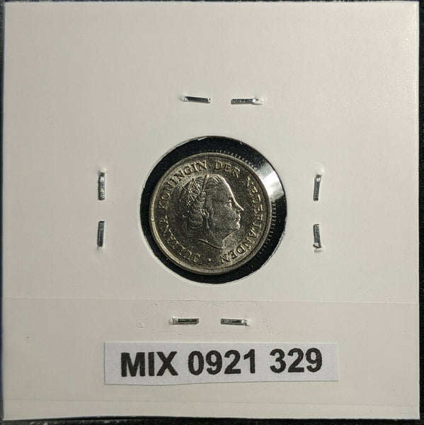 Netherlands 1958 10 Cents KM# 182 Scratches #329 2B