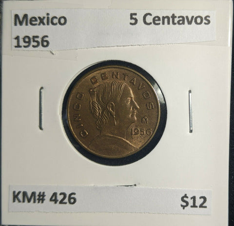 Mexico 1956 5 Centavos KM# 426 #735 3A