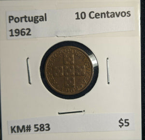 Portugal 1962 10 Centavos KM# 583 #745 3B