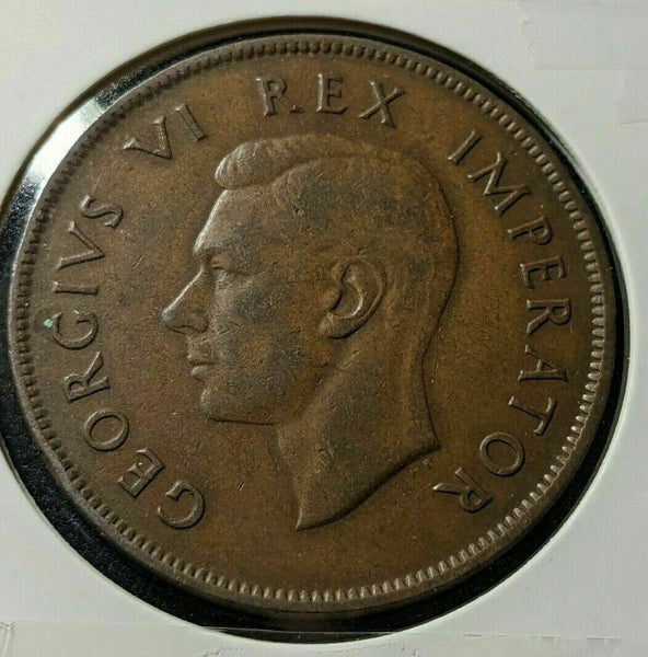 South Africa 1939 Penny KM# 25 #651