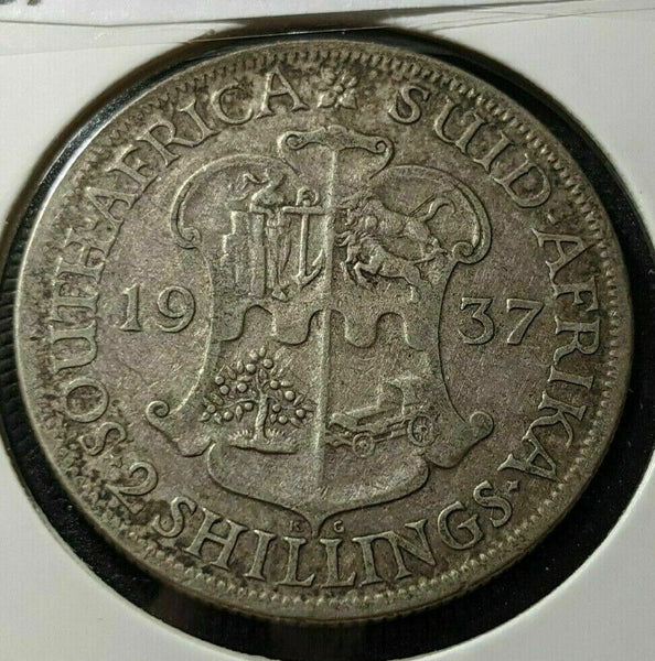 South Africa 1937 Florin KM# 29 #487