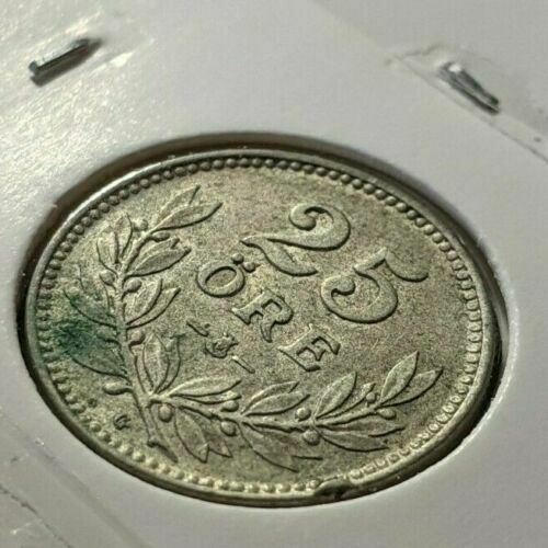 Sweden 1928 25 Ore KM# 785 Rim Damage #412