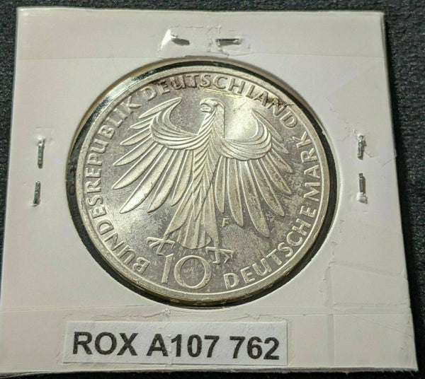 Germany 1972 10 Mark KM# 132 Scratch #762  8A