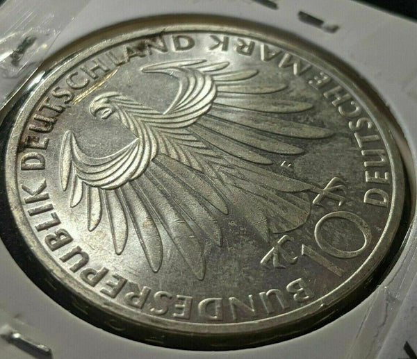 Germany 1972 10 Mark KM# 132 Scratch #762  8A