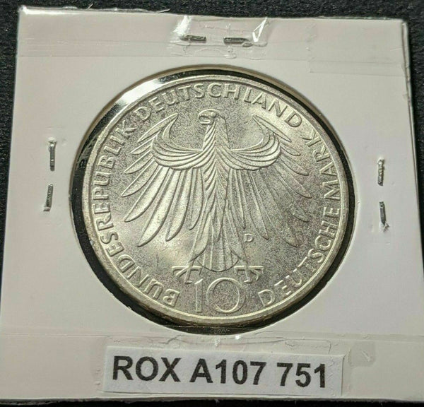 Germany 1972 D 10 Mark KM# 132 #751  8B