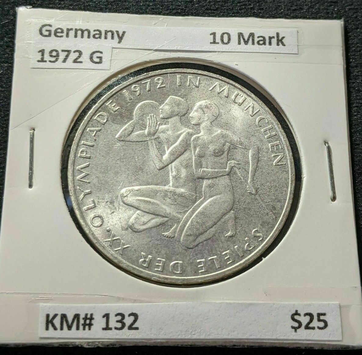 Germany 1972 G 10 Mark KM# 132 #757  8B