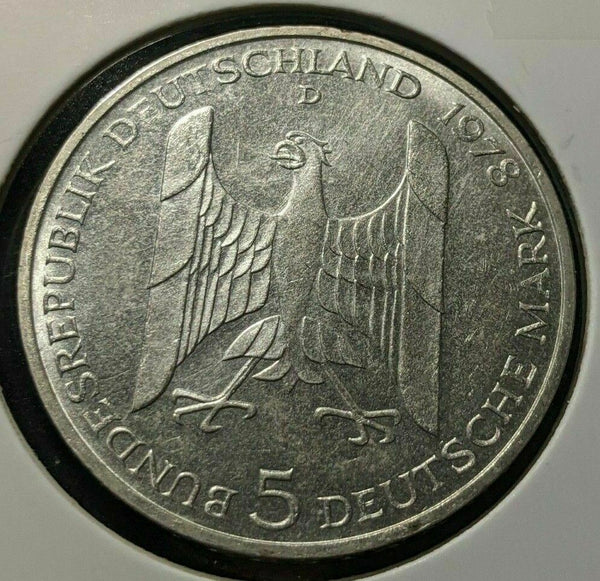 Germany 1978 D 5 Mark KM# 147 #749  8B