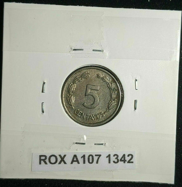 Ecuador 1946 5 Centavos KM# 75b #1342  #15B