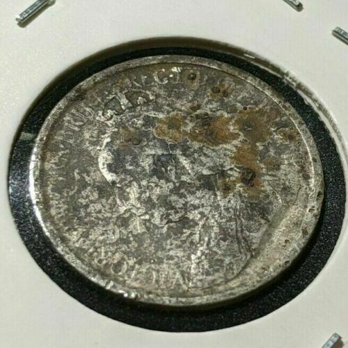 Cyprus 1901 3 Piastres Fire Damage KM# 4 #550  #11A