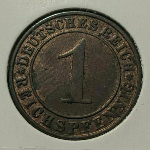 Germany Weimar Republic 1936 A Reichspfennig KM# 37 #1888  7A