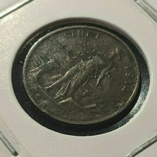 Italy 1914 Centesimo KM# 40 #009