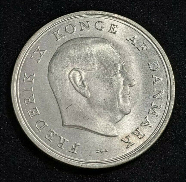 Denmark 1967 10 Kroner KM# 856 #072  #22C