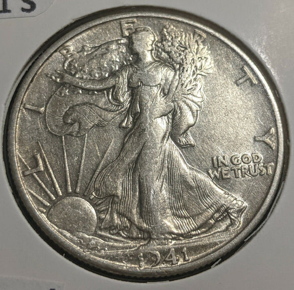 United States 1941 S Half Dollar KM 142 Cleaned #054 #22A