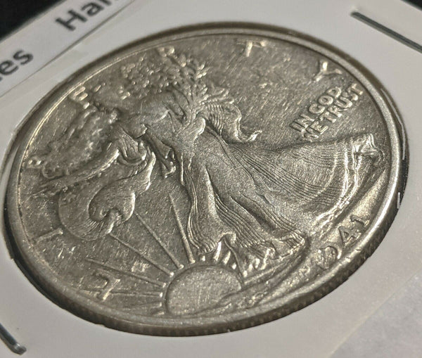 United States 1941 S Half Dollar KM 142 Cleaned #054 #22A