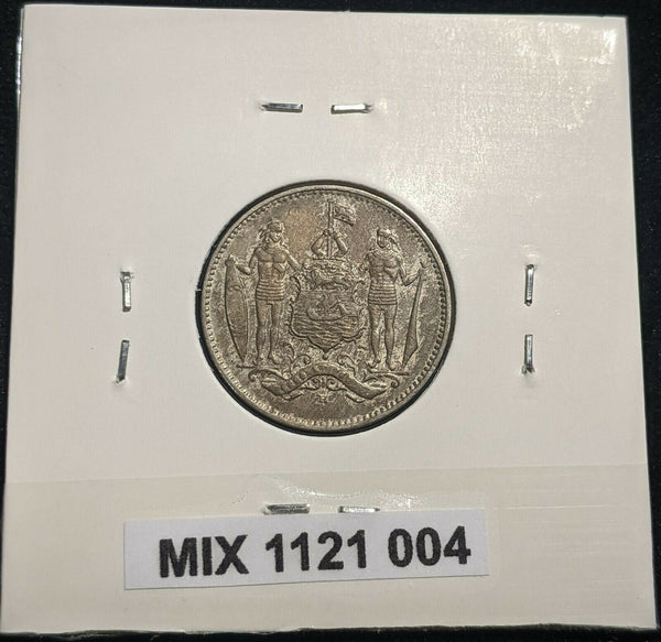 British North Borneo 1904 H Cent KM# 3 #004  #14C