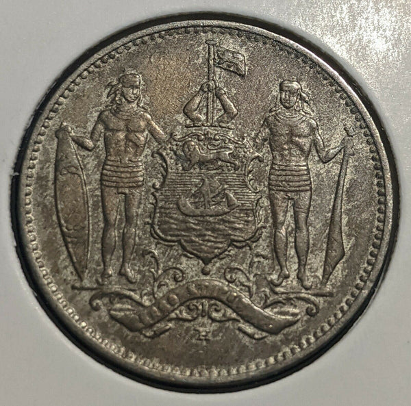 British North Borneo 1904 H Cent KM# 3 #004  #14C