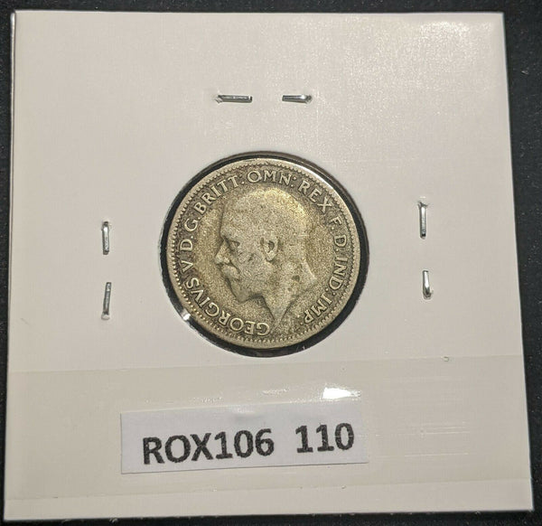 Great Britain 1931 Sixpence 6d KM# 832 Cleaned #110 #14B