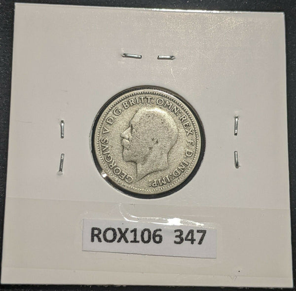 Great Britain 1936 Sixpence 6d KM 832 Scratches #347 #14B