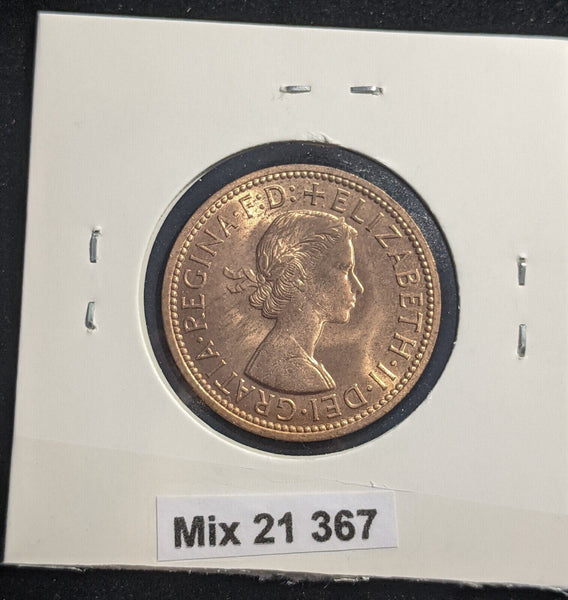 Great Britain 1967 Half Penny 1/2d KM# 896 Scratches #367 #18B