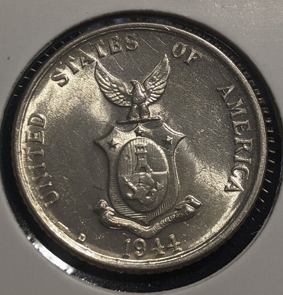 Philippines 1944 D 20 Centavos KM# 182 Scratches #076 #19C