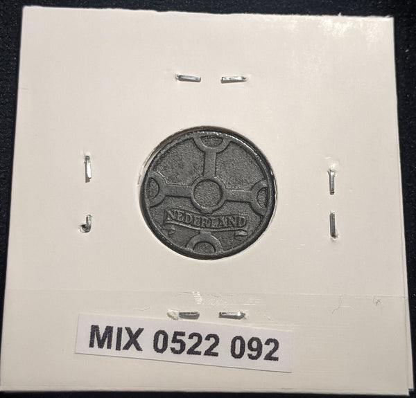 Netherlands 1943 Cent KM# 170 #092 #19B
