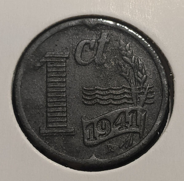 Netherlands 1941 Cent KM# 170 #175 #17B