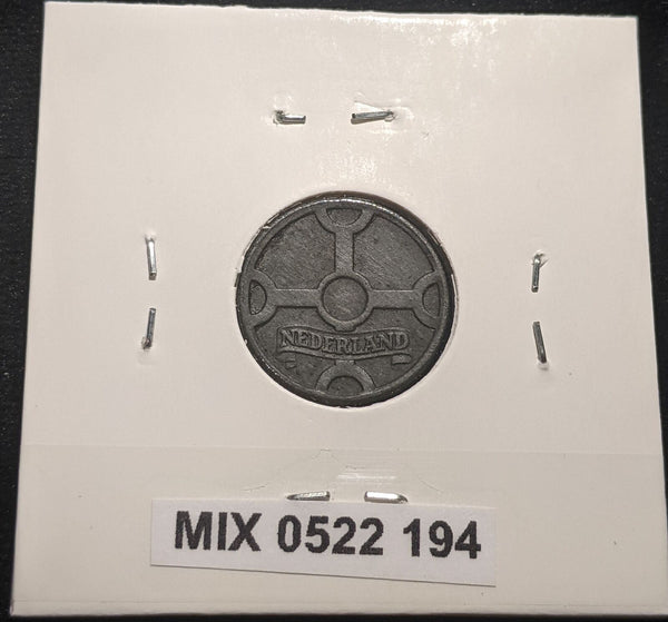 Netherlands 1943 Cent KM# 170 #194 #17B