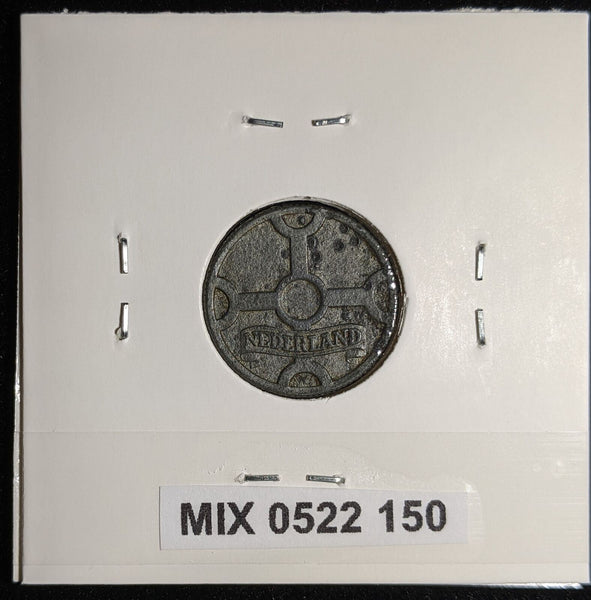 Netherlands 1944 Cent KM# 170 Corroded #150 #17B