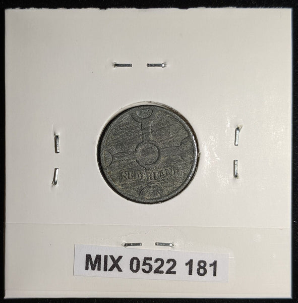 Netherlands 1942 Cent KM# 170 Corroded #181 #17B