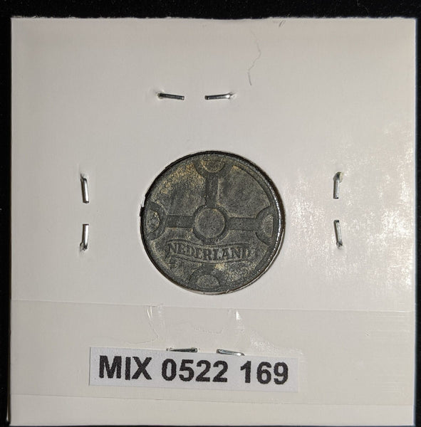 Netherlands 1942 Cent KM# 170 Corroded #169 #17B