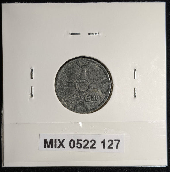 Netherlands 1943 Cent KM# 170 Corroded #127 #17B