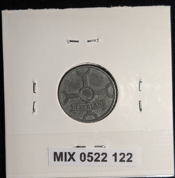 Netherlands 1942 Cent KM# 170 Corroded #122 #17B