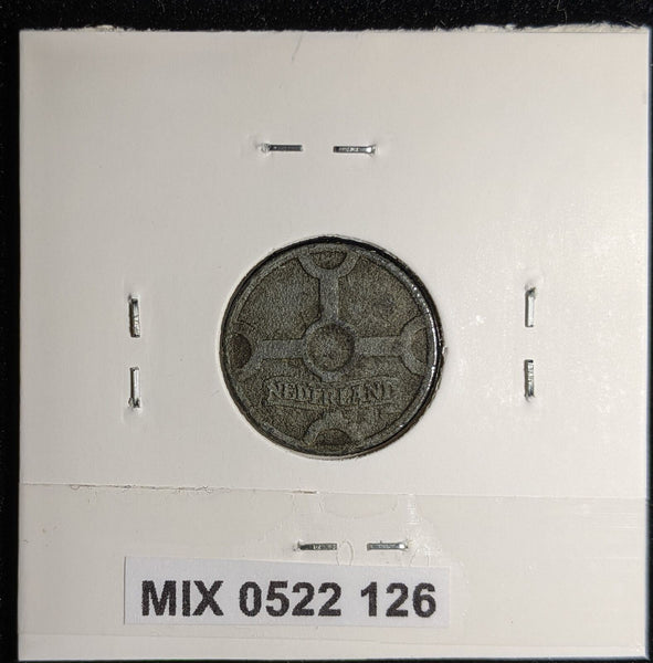 Netherlands 1942 Cent KM# 170 Corroded #126 #17B