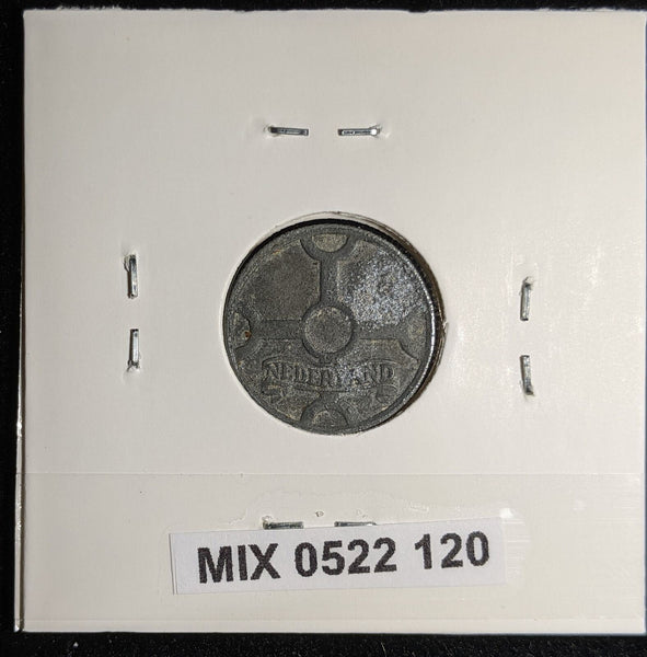 Netherlands 1942 Cent KM# 170 Corroded #120 #17B