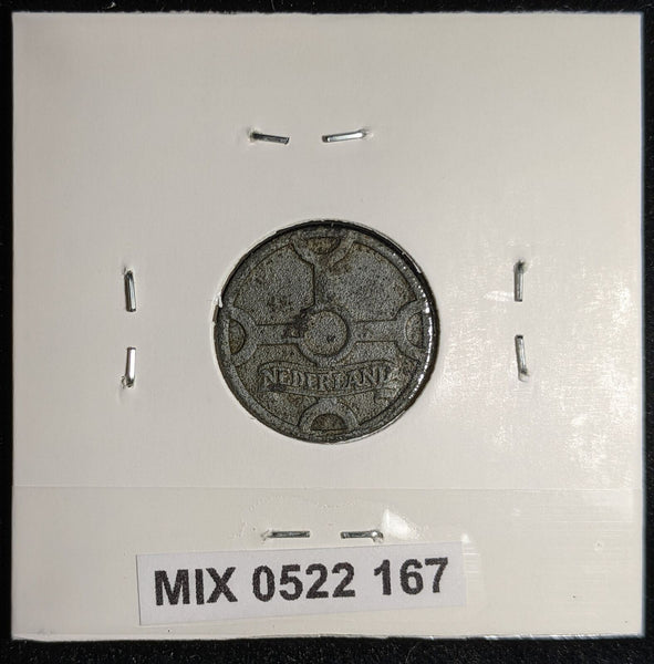 Netherlands 1942 Cent KM# 170 Residue #167 #17A