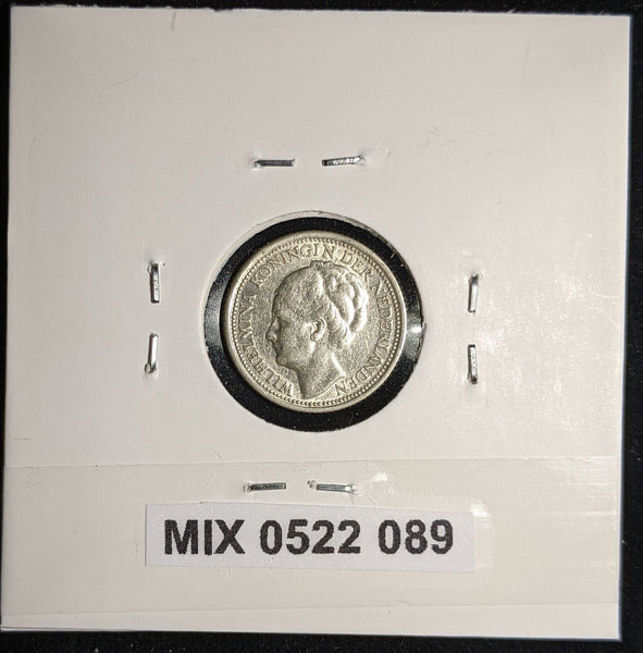 Netherlands 1941 10 cents KM# 163 Cleaned #089 #17A