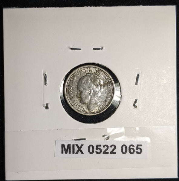 Netherlands 1939 10 cents KM# 163 Cleaned #065 #17A