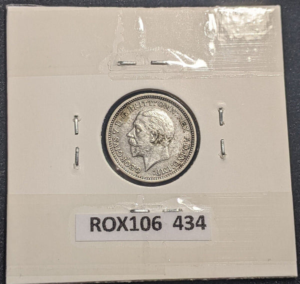 Great Britain 1936 Threepence 3d KM# 831 #434  #19C