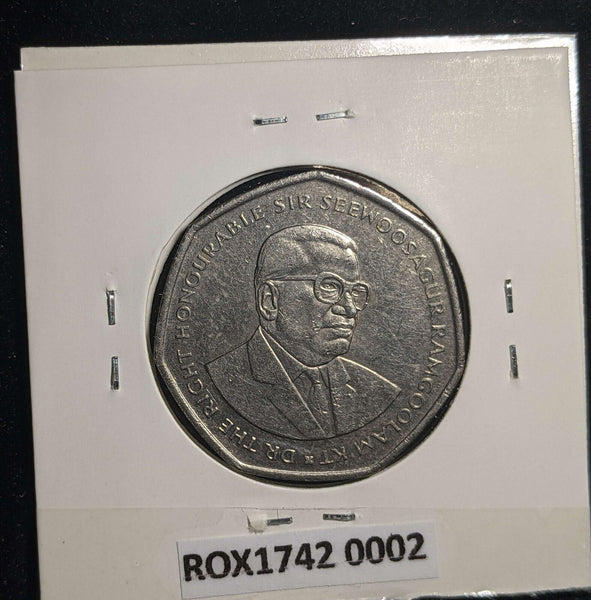 Mauritius 1997 10 Rupees KM# 61 Scratches #0002 #13B