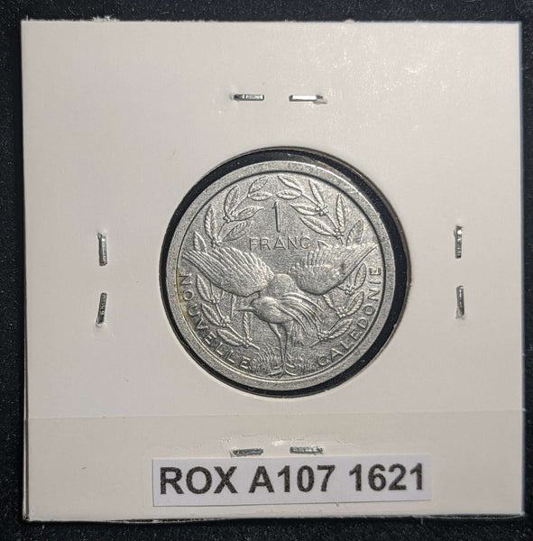 New Caledonia 1949(a) Franc KM# 2 Cleaned #1621 #13B