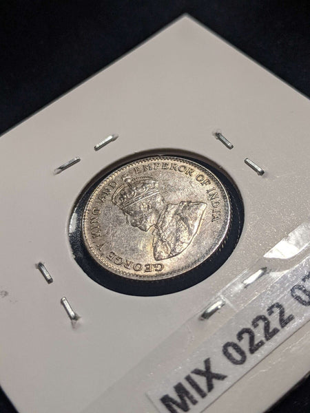 Straits Settlements 1927 10 Cents KM# 29b Scratches #071 #24A