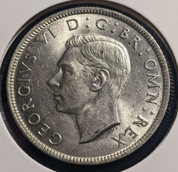 Great Britain 1943 Florin KM# 855 Scratches #017 #24A