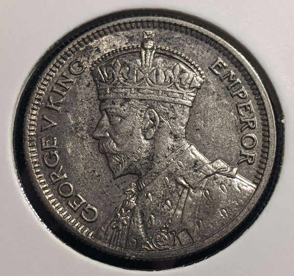 New Zealand 1934 6d KM# 2 Cleaned #001 #24A