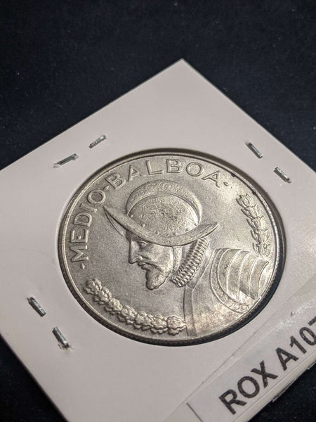 Panama 1970 1/2 Balboa KM# 12a.1 #139 #23C