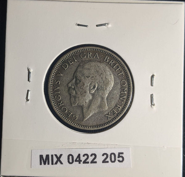 Great Britain 1935 Shilling 1/- KM# 833 Cleaned #205 #25A