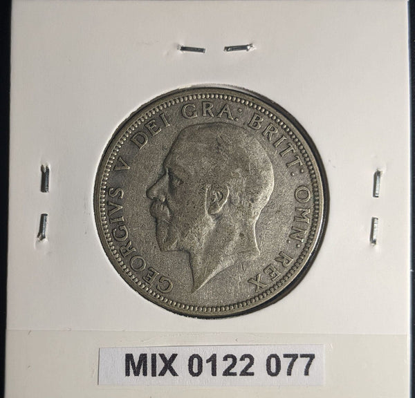 Great Britain 1936 Florin 2/-KM# 834 Cleaned #077 #25B